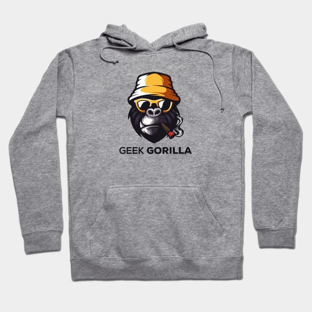 Geek Gorilla Hoodie by TambuStore